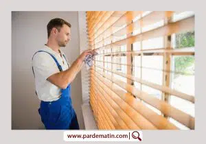 روش های تمیز کردن و شستشوی پرده کرکره چوبی پنجره