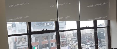 پروژه پرده شید شرکت دفتر مهندسی - پرده برقی متین